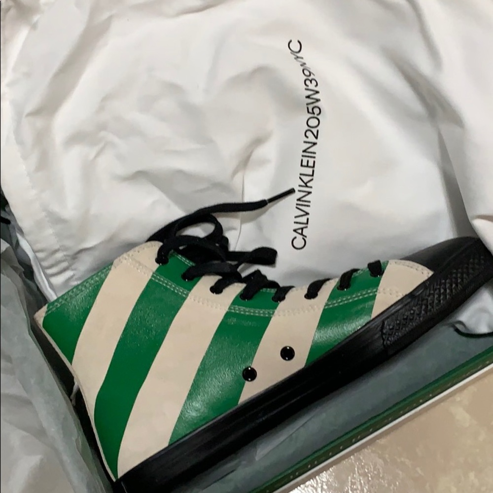 Calvinklein205W39NYC collection high tops